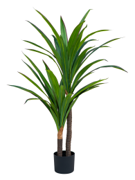 Artificial Tree-Faux Tropical Fake Plan  3.5 Ft Tall Aritificial Tree for Home Decor - Living Room;  Garden;  Office Indoor/Outdoor;  120cm