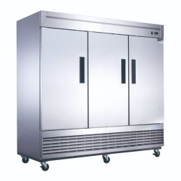 D83AF Commercial Upright Reach-in Refrigerator made by stainless steel