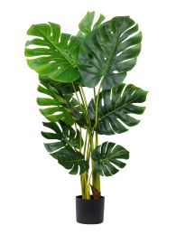 110cm open smile Artificial Tree-Faux Tropical Fake Plan  Aritificial Tree for Home Decor - Living Room;  Garden;  Office Indoor/Outdoor;  110cm