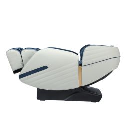 Massage Chair Full Body Zero Gravity Massage Chairs 3D Recliner Chair Massager Heated SL Track with Bluetooth Speaker 24Airbags Body Detection blue